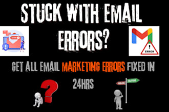 fix ai marketing error, email deliverability issue in 24 hrs