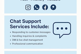 be reliable virtual assistant chat support
