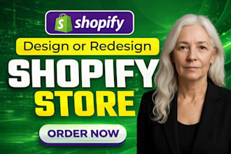 design a professional shopify store for your business