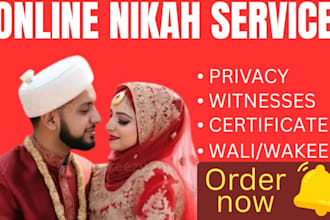arrange your online nikah according to quran and sunnah