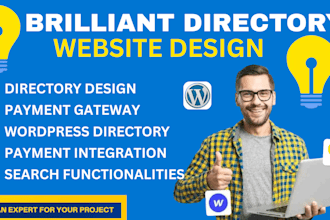 brilliant directory website payment integration wordpress geodirectory ai n8n