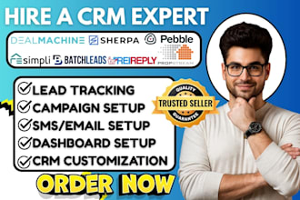 setup resimpli dealmachine batchleads leadsherpa rei reply pebble crm propstream