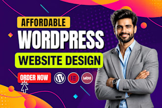design affordable wordpress website for small business