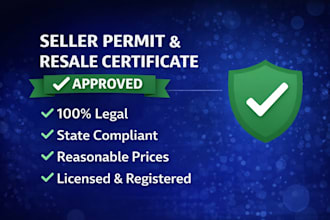 get resale certificate,seller permit in all US states