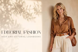 create quiet luxury ai fashion photography and editorial lookbook