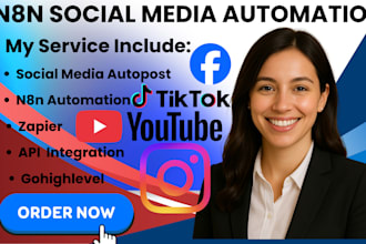 do n8n social media automation n8n youtube n8n whatsapp chatbot ai agent, n8n ai