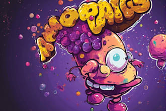 draw cartoon character design