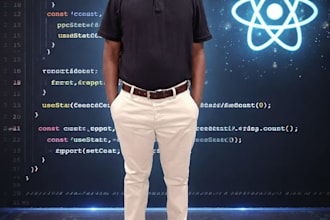 create fast, responsive react websites for businesses