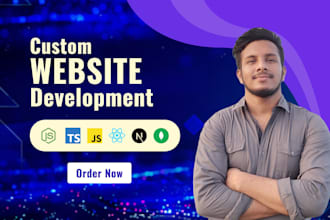 do website and application development as a full stack expert,  HTML CSS react
