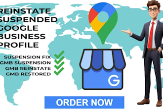reinstate and fix suspended google business profiles