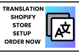 setup shopify store translation
