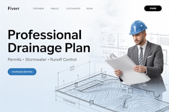 do permit ready drainage plan and stormwater design