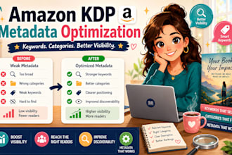 optimize your amazon KDP metadata to improve book visibility