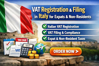 vat registration italy vat filing italy non resident vat italy expat vat italy