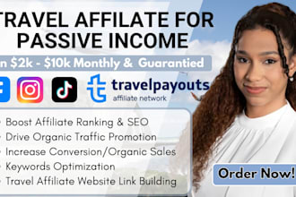 create autopilot travel affiliate website for passive income