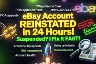 ebay account reinstatement, ebay mc011, mc999, mc172 suspension reinstatement