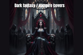 design dark fantasy vampire covers romance paranormal romance semi realistic