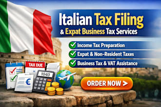 italian tax consultant tax filing expat tax business tax italian income tax vat