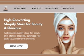 skincare website, skincare shopify, beauty store, skincare shopify website