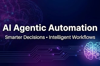 design ai powered agentic automation solutions