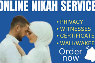 conduct your halal online nikah ceremony worldwide