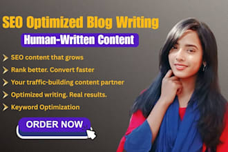 seo blog writing to rank higher on google