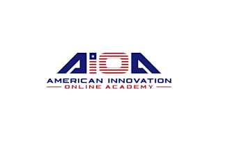 design worldwide american online school logo