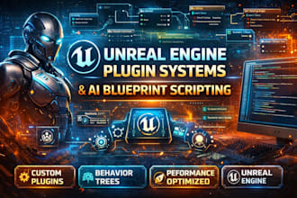 do unreal engine plugin system ai blueprint scripting ue5 game mechanics