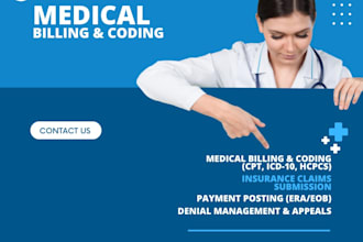 do medical billing, insurance verifications, authorizations