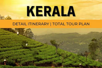 design a customized south kerala travel itinerary