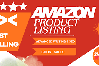 write top amazon listing SEO product descriptions