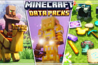 create professional minecraft datapack