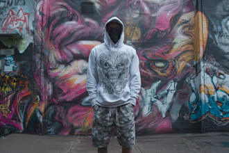 make unique graffiti art for tshirts, hoodies and streetwear