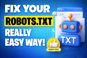 fix XML sitemap google console issue, fix robot txt issues crawlability SEO bugs
