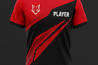 design a custom sports jersey with full sublimation