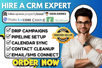 setup podio kvcore chimecrm boomtown real geeks crm propertybase buildlium