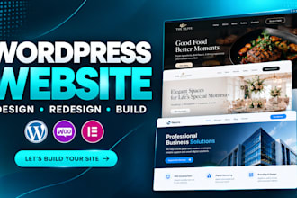 design professional wordpress website, landing page, fix bug
