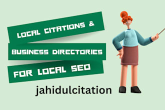 create high quality local citations and business directory listings for SEO