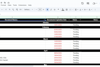 create google spreadsheets templates for business needs