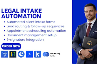 build legal intake automation zoho bigin copper monday ghl activecampaign keap