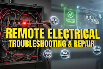 troubleshoot your electrical and solar problems remotely