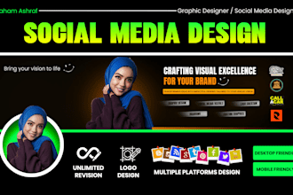 design stunning social media images for ads and posts