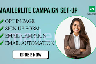 create professional mailerlite newsletters and email campaigns