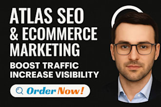 optimize search atlas ai ecommerce, store promotion, keyword search, seo expert