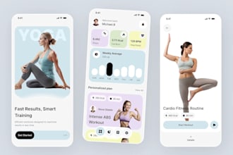 develop an ai fitness or workout app and healthcare app