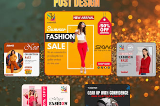 create furniture business card and social media post
