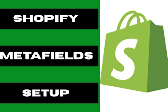 set up shopify metafields in your shopify store