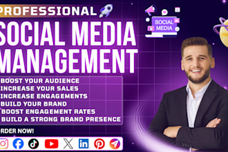 be your social media manager