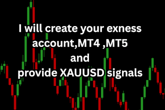 create exness account and give xauusd signals