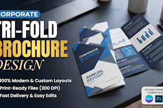 do modern canva editable tri fold brochure bi fold brochure